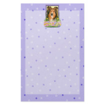 Easter Egg Cookies - Sheltie Personalized Stationery