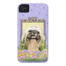 Easter Egg Cookies - Shih Tzu - Opal iPhone 4 Case