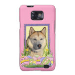 Easter Egg Cookies - Siberian Husky Copper Samsung Galaxy Covers