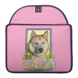 Easter Egg Cookies - Siberian Husky Copper Sleeve For MacBook Pro
