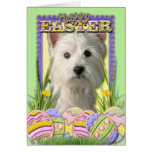Easter Egg Cookies - West Highland Terrier Card