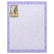 Easter Egg Cookies - West Highland Terrier Customized Letterhead