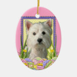 Easter Egg Cookies - West Highland Terrier Christmas Ornaments