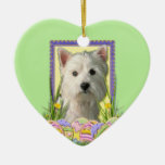Easter Egg Cookies - West Highland Terrier Christmas Tree Ornaments