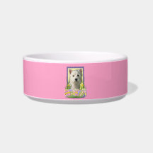 Easter Egg Cookies - West Highland Terrier Cat Food Bowls