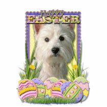 Easter Egg Cookies - West Highland Terrier Photo Sculptures