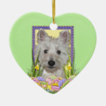Easter Egg Cookies - West Highland Terrier - Tank Christmas Tree Ornament