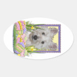 Easter Egg Cookies - West Highland Terrier - Tank Stickers