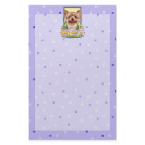 Easter Egg Cookies - Yorkshire Terrier Custom Stationery