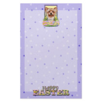 Easter Egg Cookies - Yorkshire Terrier Personalized Stationery