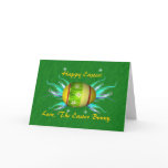Easter Egg Cracked Card