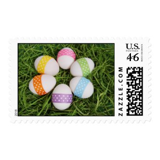 Easter Egg Daisy stamp
