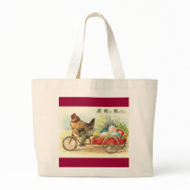 Easter Egg delivery service Canvas Bags