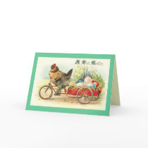 Easter Egg delivery service Greeting Card