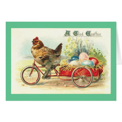 Easter Egg delivery service Greeting Card