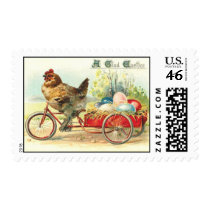 Easter Egg delivery service Postage Stamp