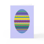 Easter Egg Easter Card - Decorated Egg