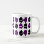 Easter Egg Egg-stra Mug  (Purple & Black) mugs