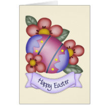 Easter Egg Greeting Card