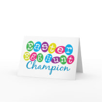 Easter Egg Hunt Champion cards
