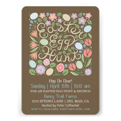 Easter Egg Hunt Invitation II