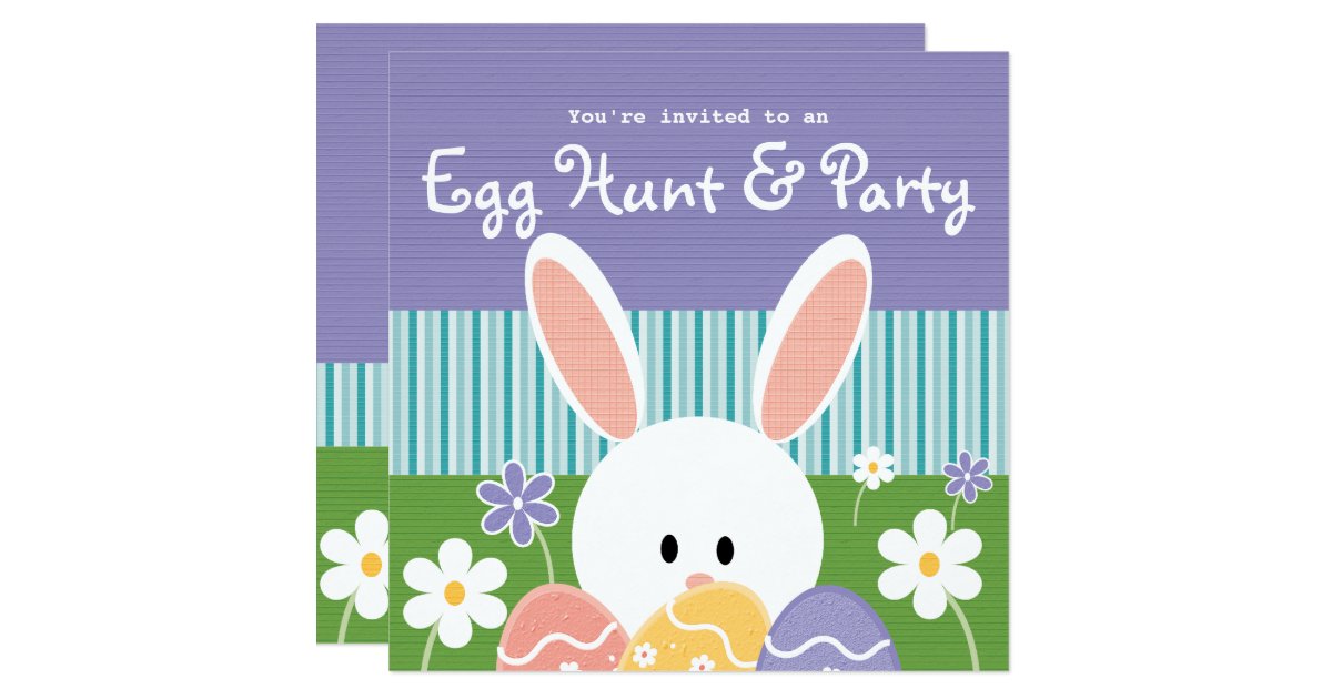 Easter Egg Hunt Invitations Zazzle