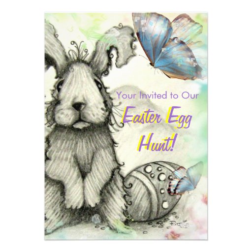 Easter Egg Hunt Party Invites