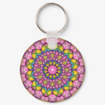 Easter Egg Kaleidoscope keychains