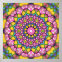 Easter Egg Kaleidoscope posters