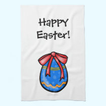 Easter egg kitchen towels
