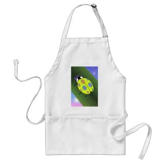 Easter Egg Ladybug apron