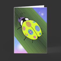 Easter Egg Ladybug cards