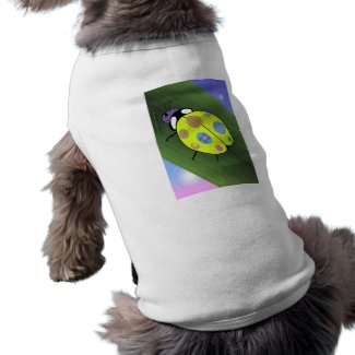 Easter Egg Ladybug petshirt