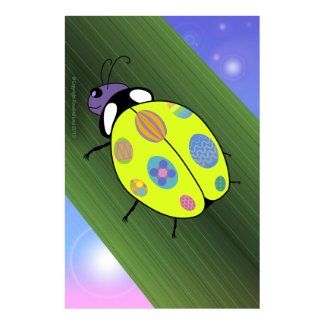 Easter Egg Ladybug print