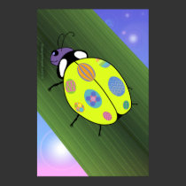 Easter Egg Ladybug posters