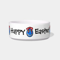 Easter egg pet bowls