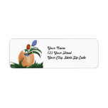 Easter Egg Return Address Labels
