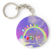 Easter Egg Ride Keychains