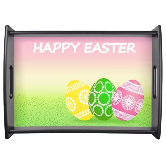 Easter Egg Serving Tray