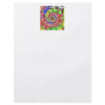 Easter Egg Spiral Fractal Personalized Flyer