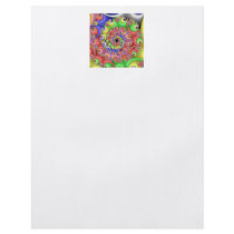 Easter Egg Spiral Fractal Personalized Flyer