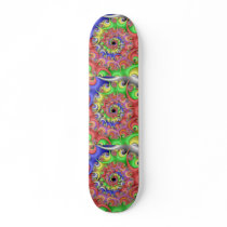 Easter Egg Spiral Fractal Skateboard Deck