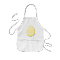 Easter Egg (Yellow) Kids Apron by Just4Kids Easter Egg (Yellow) Kids Apron