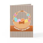 Easter Eggs Basket Card