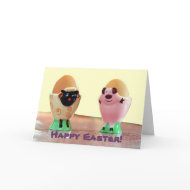 Easter Eggs Card card