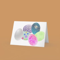 Easter Eggs cards