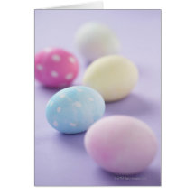 Easter eggs card