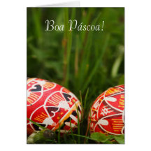 Easter Eggs greeting card