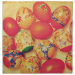 Easter eggs napkin