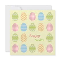 Easter Eggs Picnic party invitation